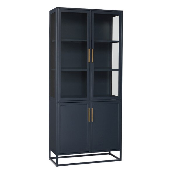 Santorini Tall Metal Kitchen Cabinet